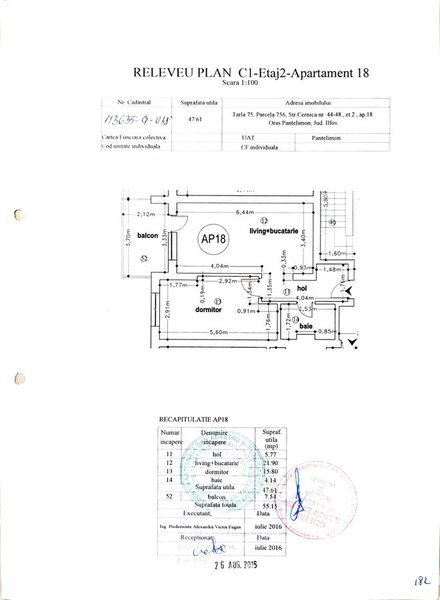 Pantelimon, apartament 2 camere